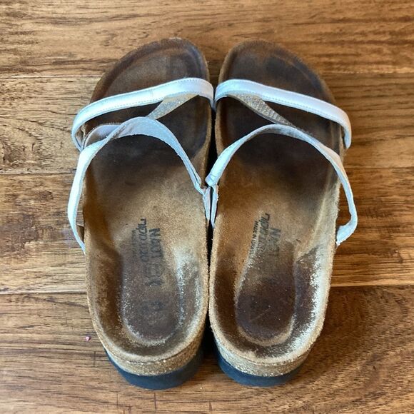 NAOT Hawaii Rhinestone Strappy Slide Sandals Size 41 - Picture 7 of 10